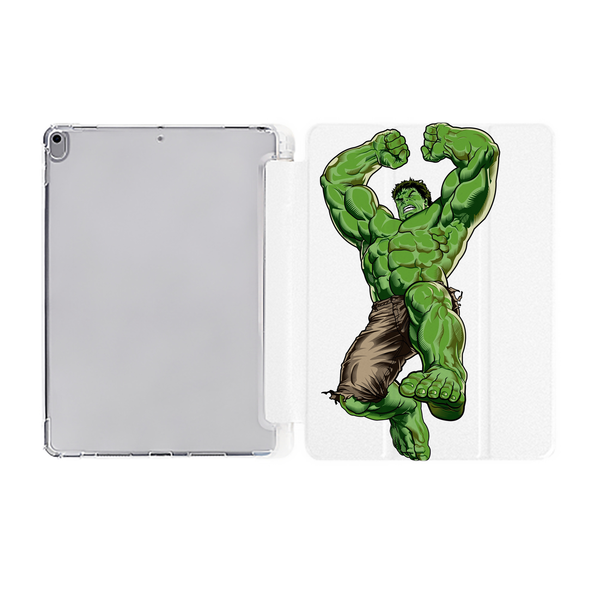 （画像用） アベンジャーズ The Avengers IPad ケース ペン収納付き 三つ折りスタンド PUレザー×シリコン 対応機種9.5/10.5/10.9インチ